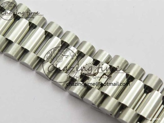 Bracelet Dial Fluted A2813 Markers Day SS Date 40mm Maker Bezel Best On SS Edition BP Arabic Blue 0727